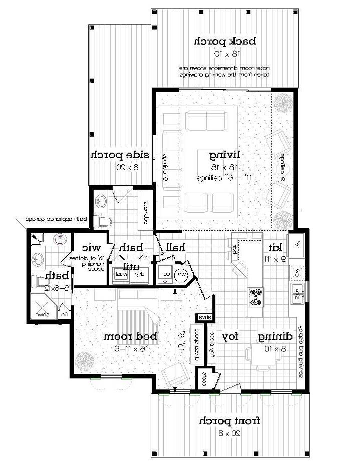 1st Floor image of Lorman House Plan